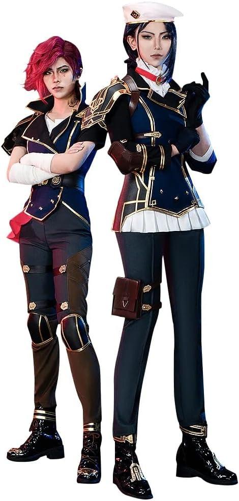 KIRA KIRA Vii Cosplay Upgraded Doki-R Arcanee Season 2 Full Set Vii Outfits Cosplay Costume for Halloween, Size 3XL