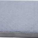 Dog Bed Mat with Zipper Remolvable Pet Mattress for Sleeping Washable Pad Cushion, Suitable for Winter(Gray,XL 99X69CM)