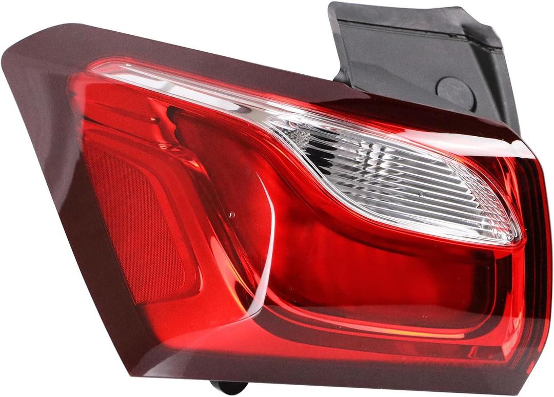 LED Tail Light Assembly Compatible with Chevy Equinox 2018 2019 2020 Outer Left Driver Side Taillight Replace 84769837 (Only Fit Factory LED Model)
