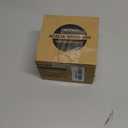 9-ounce Salt Cellar with Spoon and Swivel Lid, Acacia Wood Salt & Spice Box, Salt Keeper, Wood Jar for Kitchen, Perfect for Storing Table Salt, Gourmet Salts, Herbs, or Your Favorite Seasonings