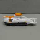 Tipmant RC Submarine Toy Remote Control Boat Underwater Diving Waterproof for Fish Water Tank Kids Birthday Gift (White)