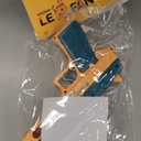 Light Up Pistol Toy - Hand Gun Toys with Dazzling Electric LEDs Light & Fighting Sound & Unique Telescopic Action, Great Party Favor, Gifts for Boys and Girls (Batteries Not Included) (Green/Yellow)