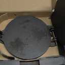 Uno Casa Cast Iron Tortilla Press 8 Inch - Tortilla Maker Press, Pre-Seasoned Roti Maker with 100 Pcs Parchment Paper - Heavy Duty Quesadilla Maker for Homemade Flatbreads, Rotis, Empanadas