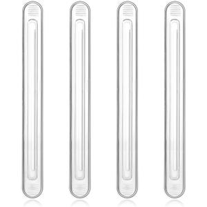 4 Pcs Wall Protector from Furniture, Chair Wall Protector, Wall Bumper Guards, Furniture Bumpers, Clear Bumpers Self Adhesive for Shower Doors, Car Doors, Drawers, Toilet Lids, Furniture