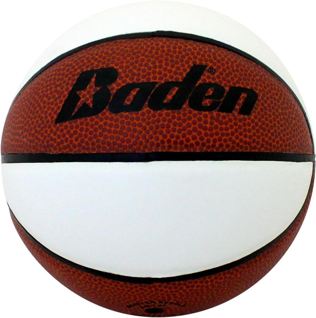 Baden | Mini Autograph Basketball | Perfect for Collecting Signatures (Size 1 Mini, Alternating Panels)