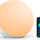 Hifree Smart Table Lamp, Dimmable Desk Lamp with App/Voice Control, LED RGB Color Changing Touch Lamp, Night Lamp for Bedroom Compatible with Alexa