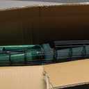 Worth Garden 4 Tier Mini Greenhouse - 63'' H x 27'' L x 19'' W - Sturdy Portable Gardening Shelves with PVC Cover - Small Green House Use in Indoor & Outdoor for Plants Flowers