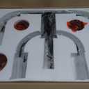 Black Farmhouse Chandelier, 2-Tier 9-Light Candle French Country Chandelier Light Fixture for Dining Room, Living Room, Foyer, Bedroom