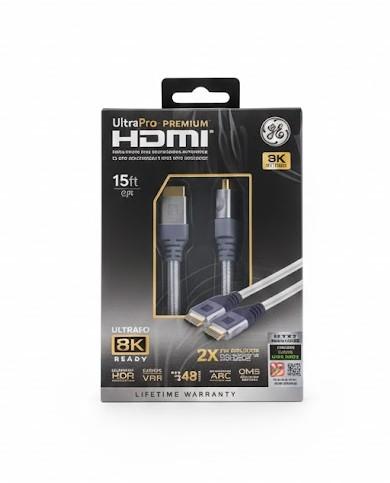 UltraPro Premium HDMI 15ft 8K UHDR Ultra High Speed Cable With Ethernet