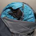 4 Person Pop Up Tents for Camping - AYAMAYA Waterproof Instant Family Tents with Skylight & Removable Rainfly, Upgraded Large Size with 2 Doors -Automatic Easy Setup Beach Tent with Poles (Blue)