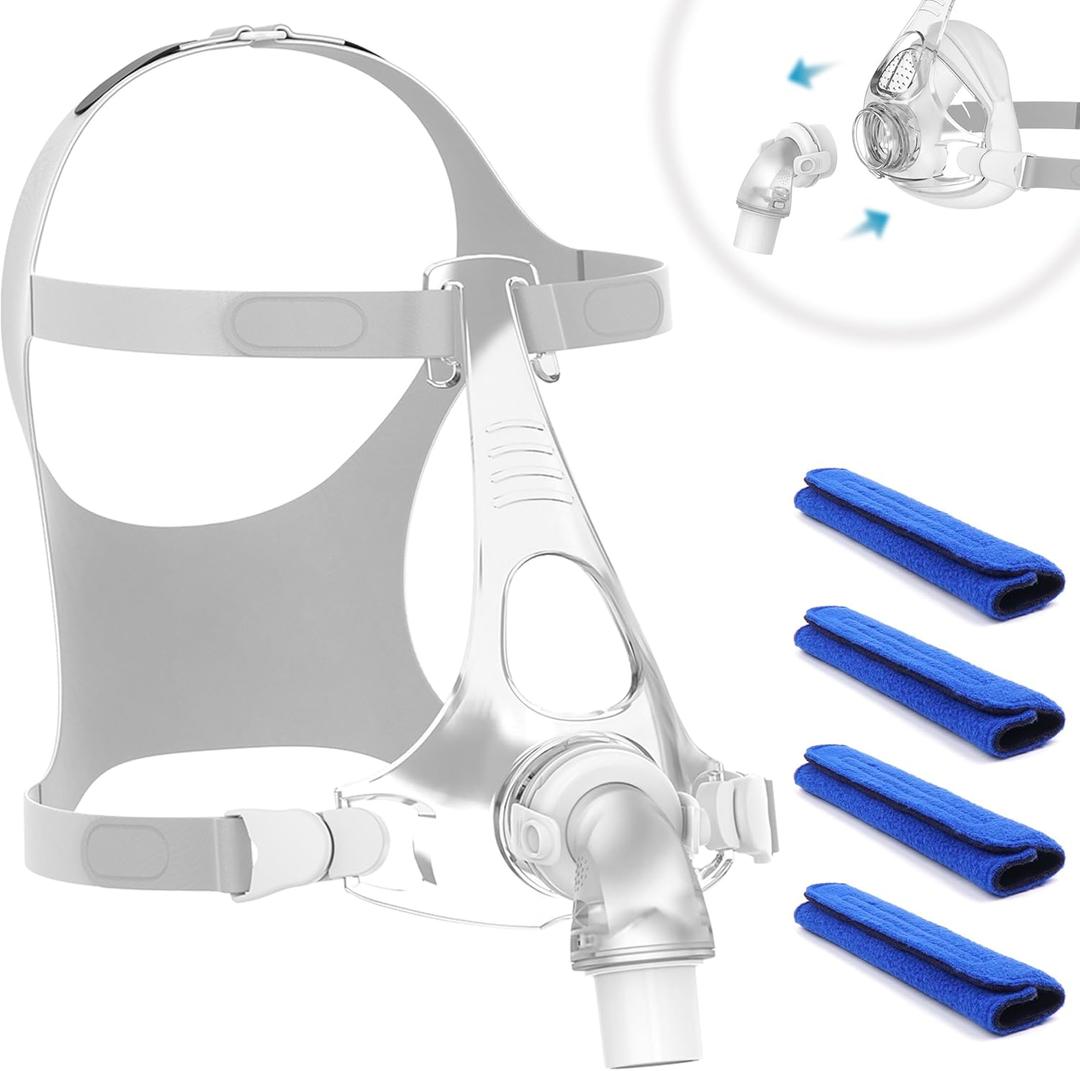 Replacement Headgear Frame Assembly for F&P Simplus - Quick Release for Convenient Use, IBEET Replacement Strap Set for Fisher & Paykel Simplus (No Cushion)