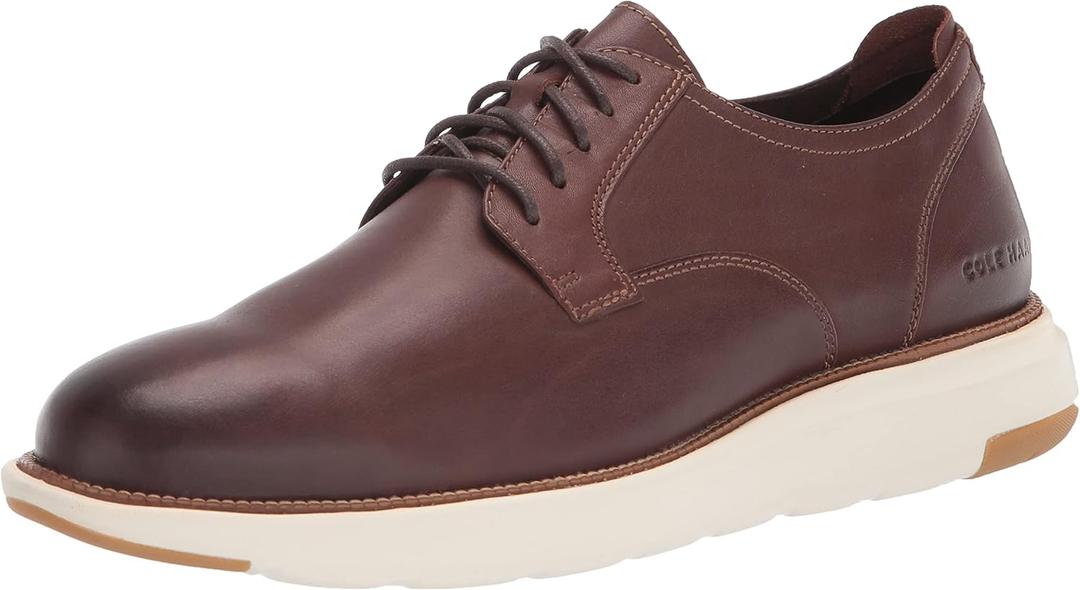 Cole Haan Men's Grand Atlantic Oxford Shoes (8, Ch Chestnut/Ivory)