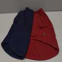 Koneseve Dog Shirts Soft Cotton Dog Clothes Stretchy T-Shirt for Small Medium Large Dogs Cat Shirt Breathable Puppy Outfit Kitten Apparel Pet Pullover Tee Blank Basic Sweatshirt 2-Pack Blue & Red L