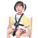 Fornel High Chair Straps, 5 Point Harness Strap for Adjustable Wooden Highchair for Toddlers
