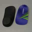 RooRuns FitFeet Orthotic Inserts 3/4 Length, High Arch Support Foot Insoles for Over-Pronation, Plantar Fasciitis, Flat Feet - Shoe Inserts for Walking, Running Men and Women Medium