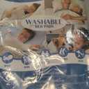 OUTCREATOR® Saddle Style Bed Pad with Tuck-in Sides, 34" x 39" Reusable Incontinence Underpad, Absorbent Waterproof Washable Quilted Tuckable Mattress Protector for Adults, Elderly, Kids, Pets (Gray)