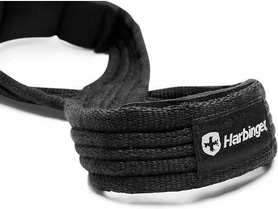 Harbinger Figure 8 Padded Lifting Straps: Ultimate Grip Support for Heavyweight Lifter