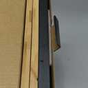 SpaceAid Cabinet Shelf Organizers 2 Pack, Kitchen Counter Rack Shelves Riser, Stackable Expandable Spice Rack, Pantry Cupboard Storage Organization (Black and Natural, Short) (11.7"W)