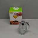 Honey Dispenser, 8oz Hunnibi Honey Container Dispenser No Drip Glass With Stand, Bee Container & Coffee Syrup Jar For Tea Time & Gifting, Elegant Comb Pot Bottle For Maple Syrup Bee