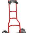 Rubbermaid Commercial Products Brute Construction and Landscape Dolly, 250-Pound Capacity, Red, Heavy Duty Dolly with Wheels