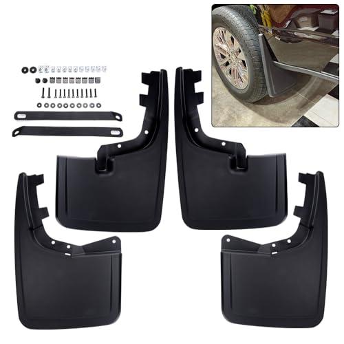 Aurorasters Mud Flaps for Ford F150 2025 2024 2023 2022 2021, Mud Flaps for Trucks for F-150 Mudflaps Splash Guards for 2025 Ford F150 Accessories, No Drilling Mud Guards, Set of 4