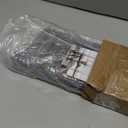 Boolegon No Drill Cellular Shades for Indoor Windows,Black,36" W x 64" H