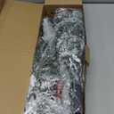 Solar Christmas Trees Lights Outdoor Decoration Waterproof, 40LED Small Solar Power Xmas Tree Pathway Lights, Solar Garden Decorative Stake Lights Yard Decor with Snow 2 Modes for Path Lawn Patio,2PCS (Color6)