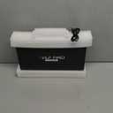 Self Find-3 Way Mirror for Self Hair Cutting with Ring Light, Rechargeable 360 Mirror for Hair Tools, Light and Height Adjustable