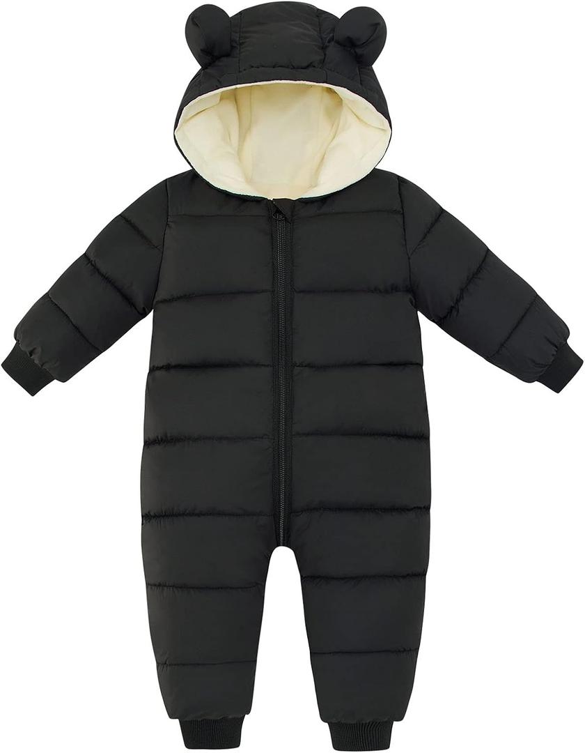 UNIFACO Baby Boys Snowsuit Newborn Baby Girls Winter Coat Toddler Clothes