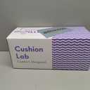 C CUSHION LAB Deep Sleep Pillow, Patented Ergonomic Contour Design for Side & Back Sleepers, Orthopedic Cervical Shape Gently Cradles Head & Provides Neck Support & Shoulder Pain Relief - Calm Grey