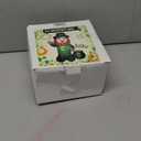 LETIME 5FT St. Patricks Day Inflatable Outdoor Decorations LED Lighted St. Patricks Day Blow up Inflatable Leprechaun Raising a Hand in Greeting for Irish Day Yard Garden Lawn Decor