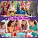 Sticker Maker 90 Refill Kit - Make Your Own 3D Stickers for Kids - DIY Arts and Crafts for Kids Ages 6-10 - Creative Craft Kits Gifts for Girls Boys Year Old Classroom Rewards