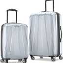 Samsonite Centric 2 Hardside Expandable Luggage with Spinner Wheels, Silver, 2-Piece Set (20/24), Size: 2-Piece Set (Carry-on/Medium)