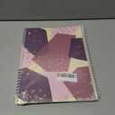 3 x Mead Spiral Notebooks, 1 Subject, College Ruled Paper, 70 Sheets, 10-1/2" x 7-1/2", Shape It Up, Design May Vary, 3 Pack (38191) (Assorted)