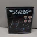 Twister Arm Trainer  6 Adjustable Resistance Levels (60-110 lbs), Stainless Steel, Ergonomic Arm & Chest Workout Equipment for Men & Women, Portable Home Gym with 2 Arm Sleeves