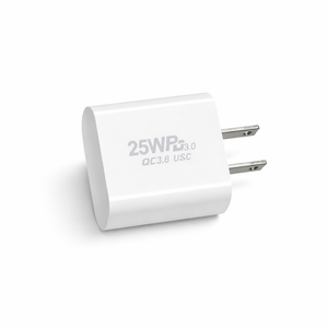 25W PD EU US UK Plug Fast Charger Adapter Power Adapter Short Circuit 5V3A for iPhone 13 14 15 Pro Max Galium Nitride USB