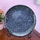 2 x 2PCS Premium Black Iron Plate Stands for Display 8 Inch, Decorative Solid Metal Plate Holders for Displaying, Mini Easel, Frame, Book, Card, Plaque, Bowl, Picture Stands for Display