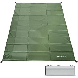 Foam Sleeping Pad for Camping - AYAMAYA Foldable Camping Mattress for  4-6 Person, Extra Thick Waterproof Tent Footprint Inner Camping Mat for Outdoor Backpacking Hiking Picnic Camping