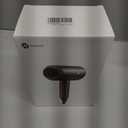 slopehill Professional Ionic Hair Dryer, Powerful 1800W Fast Drying Low Noise Blow Dryer with 2 Concentrator Nozzle 1 Diffuser Attachments for Home Salon Travel (Mocha Mousse)