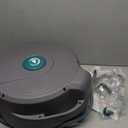 100 ft x 1/2" Retractable Garden Hose Reel | All-weather Water Hose Reel Wall Mounted | Any Length Lock & 180Swivel, Water Hose with 10-Function Nozzle for Cleaning, Watering (Green)