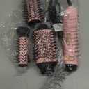 Farery 4-in-1 Rotating Blow Dryer Brush Set | Oval Volumizing Barrel, 1.5" & 2" Rotating Brushes, and Diffuser | All-in-One Hot Air Brush for Fast Drying, Volumizing, and Smoothing