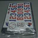Resurhang 4 Set 24''x16'' Baseball Senior Night Gifts Senior 2026 Trifold Poster Board Photo Display Board with 12 Sheet Sports Themed Stickers for Graduation Picture Frame Sport Theme Party Supplies