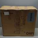 Office Chair, Ergonomic Breathable Mesh,Flip-Up Arms and Adjustable High Back Lumbar Support,Comfy Computer Chair for Home Office (Black, 407)