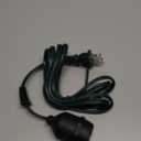 E26 Waterproof Pendant Light Socket, 6FT Industrial Power Cord, IP65 Rated Hanging Light Kit for Garage, Workshop, Patio (Bulb Not Included).