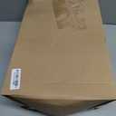 HyDren 2 Pack Pre Lit Artificial Poinsettia Flowers Christmas Hanging Basket 2 Pcs Colorful LED String Lights for Indoor Outdoor Garden Patio Porch (Red)