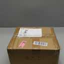 Resin 6 Pcs Navy Blue Bathroom Set Complete with Toothbrush Holder, Lotion Soap Dispenser, 2 Qtip Holder Dispensers,Vanity Tray,Bathroom Tumbler Countertop Vanity Organizer Bathroom Accessories