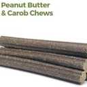 Crunchy Treats (5 Sticks, Peanut Butter and Carob) (1 Count (Pack of 1))