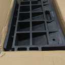 4.3" Rise Rubber Threshold Ramp for Doorway/Cars/Wheelchairs, 2 Packs
Non-slip Surface,Grid Structure Bottom,One-piece Design, for Curb/Shed/Step/Stair/Scooter/Door, 2200Pounds Load Capacity