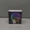 2025 New Wireless Speaker Charger,Atmosphere Bedside Light with Wireless Charging Station,Music Lit Lamp 4 in 1 Alarm Clock Idea for Family (White)