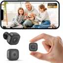 Hidden Camera,Mini Small Camera,HD Security WiFi Wireless Cameras SD Card Storage & App Control,Wireless Surveillance with Magnetic Mount,Motion Detection for Indoor